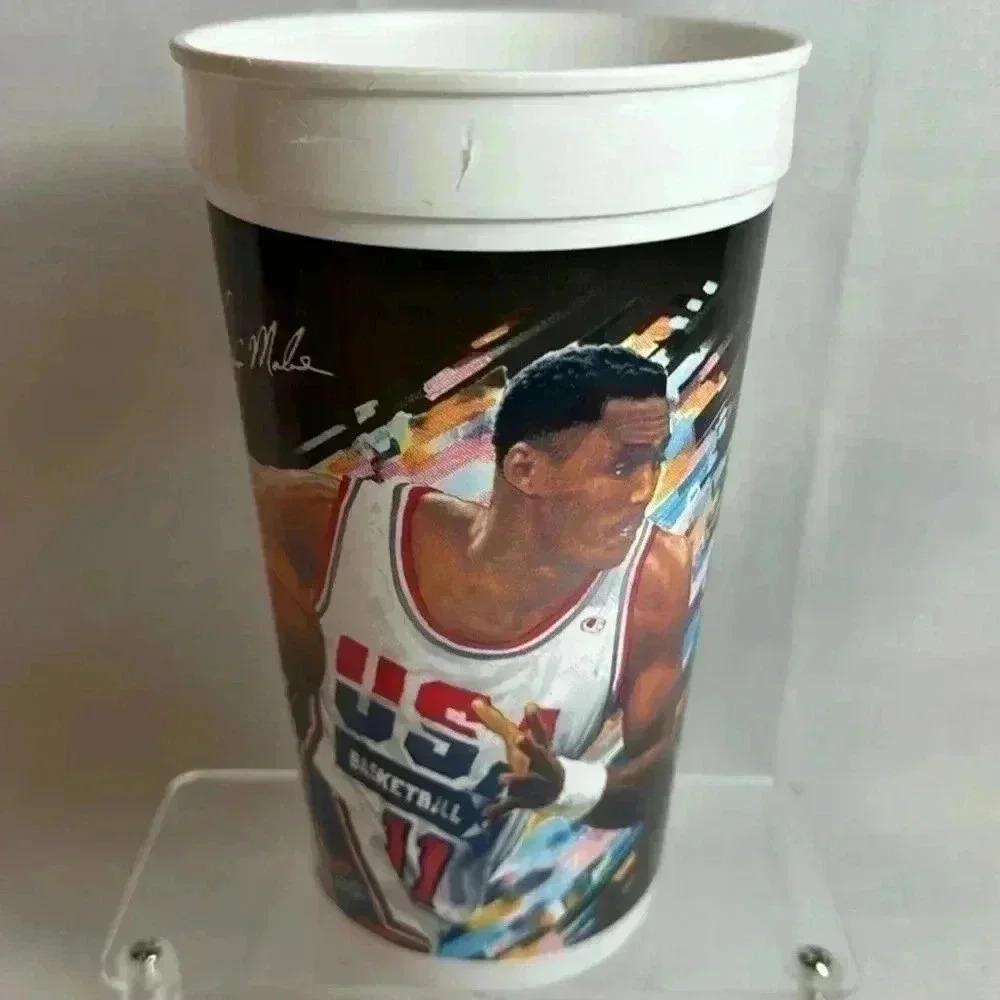 Karl Malone‎ 1992 USA Basketball McDonald's Collector's Cup #6 of 10